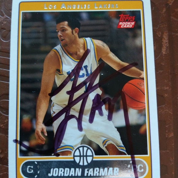 Jordon Farmar basketball card - Picture 8 of 9